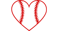Happy Valentine's Day Baseball & Softball Lovers!